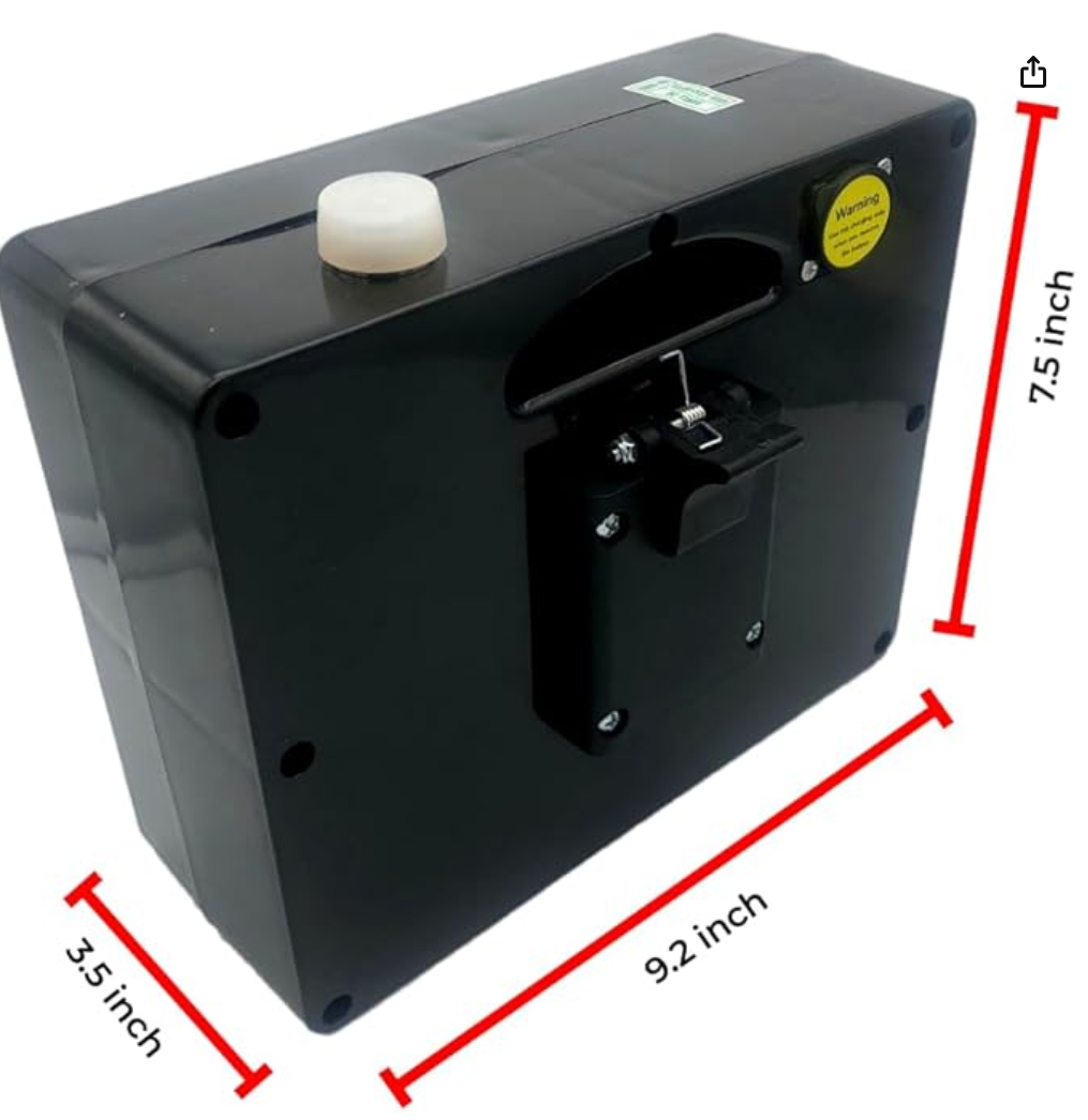 24 Volt 12 AH Battery- Airline Approved