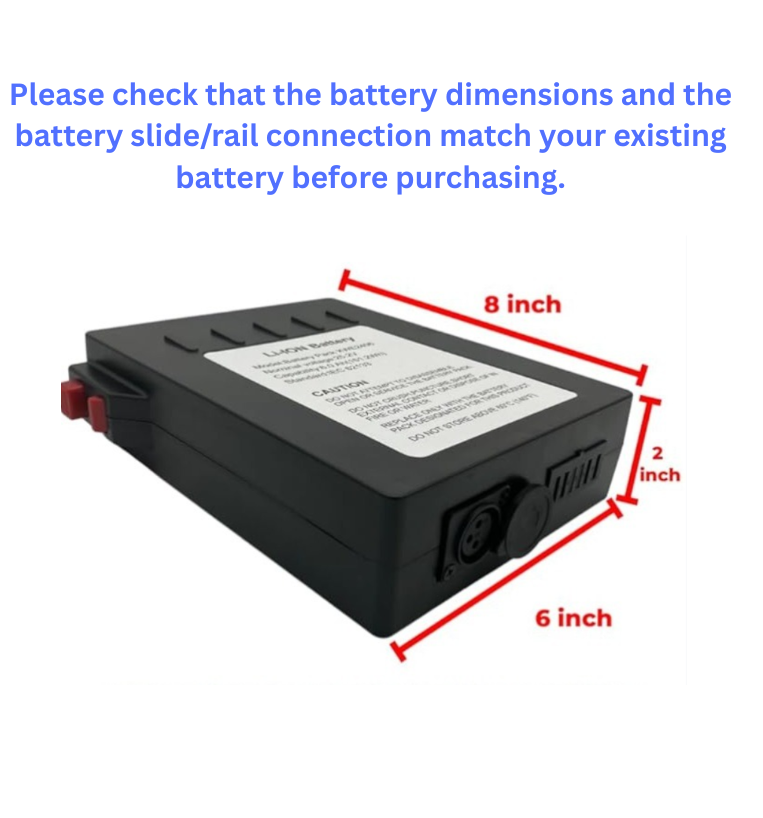 10 AH Battery for TrueNorth TN03 Electric Wheelchair