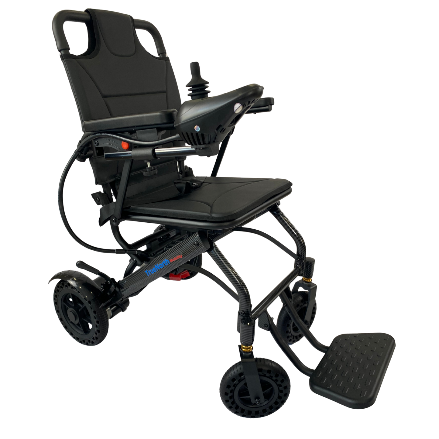 [2026 Model] TrueNorth TN03 Lightweight Electric Wheelchair for Adults, Only 33 lbs, Foldable, Stylish, Compact Motorized Intelligent Portable Power, Airline Approved