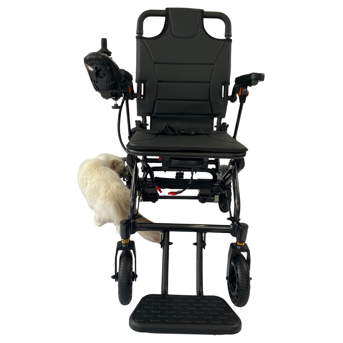 [2026 Model] TrueNorth TN03 Lightweight Electric Wheelchair for Adults, Only 33 lbs, Foldable, Stylish, Compact Motorized Intelligent Portable Power, Airline Approved