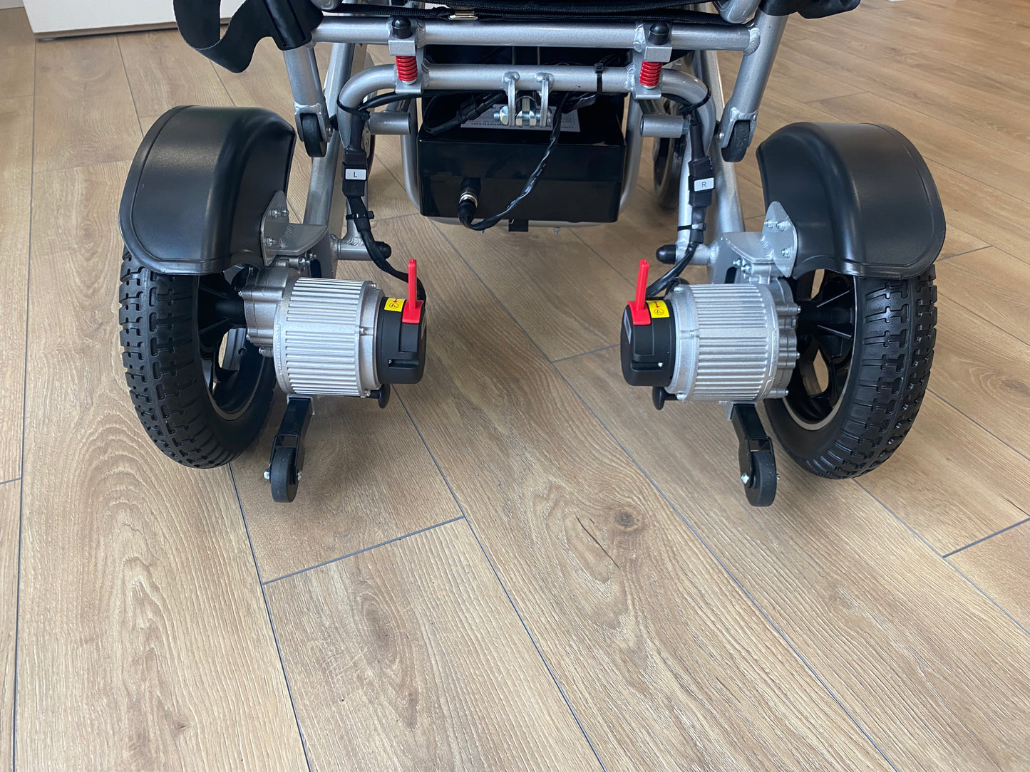 TrueNorth TN01-Automatic Fold-Unfold Electric Power Wheelchair: Lightweight, Auto Collapsible & All-Terrain | Dual 250W Motors, 10-Mile Range  Auto-fold Airline Approved Electric Wheelchair