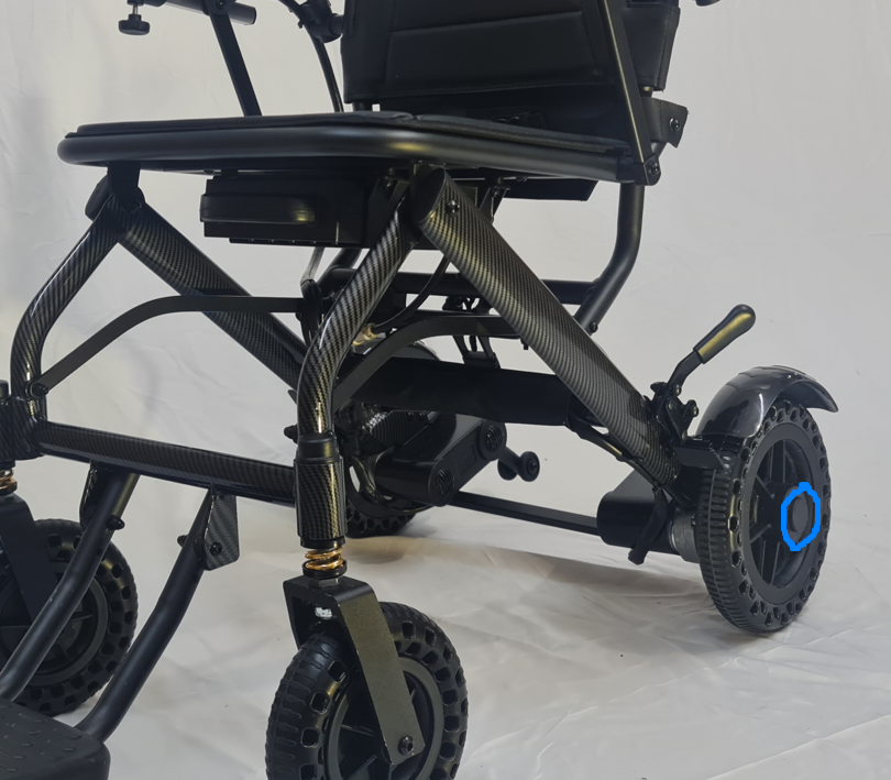 Rear Wheel Hub Cap for TrueNorth TN03 Electric Wheelchair (Pair)