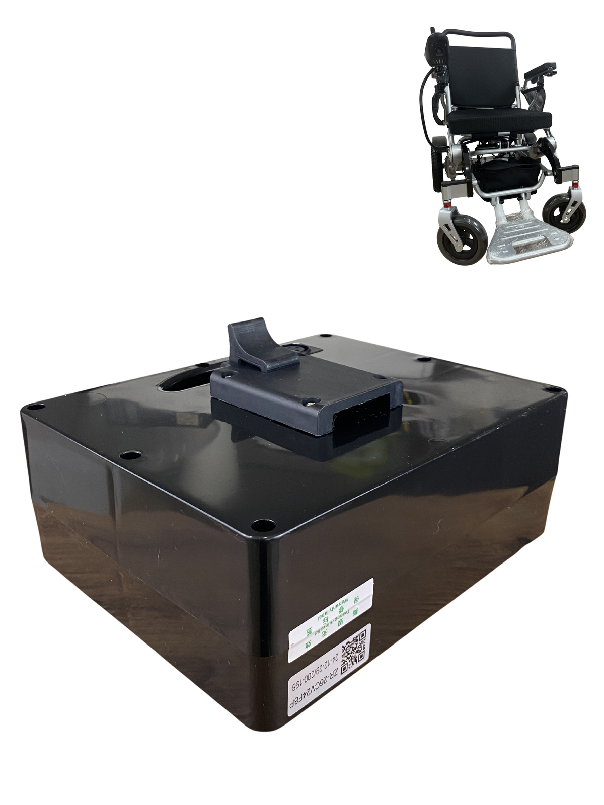 TrueNorth TN05 Electric Wheelchair Battery (12 AH)- Airline Approved